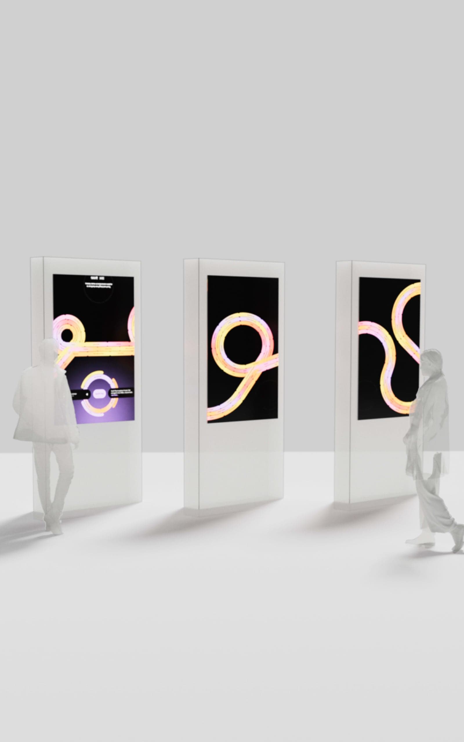The interface surfacing connections across artists, recordings and eras.